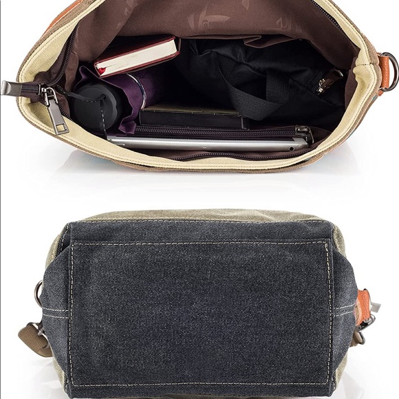 Snugstar canvas crossbody handbag - Picture 5 of 6